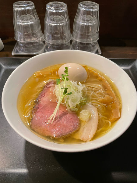 「『味玉塩らぁ麺』　1000円」@らぁ麺 やまぐち 辣式の写真