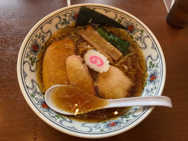 「白河手打ち中華そば」@白河手打中華そば 大志 ヱビスヤいわき分店の写真