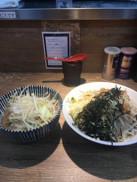 「ハングリーハマン¥1,050」@麺屋 浜一の写真