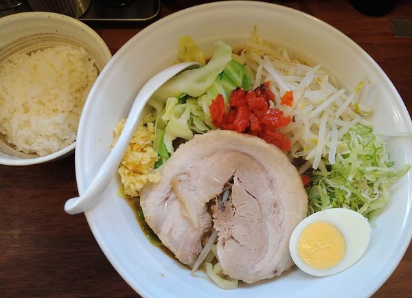 「カレーまぜそば ￥980」@拉麺 梅太郎の写真