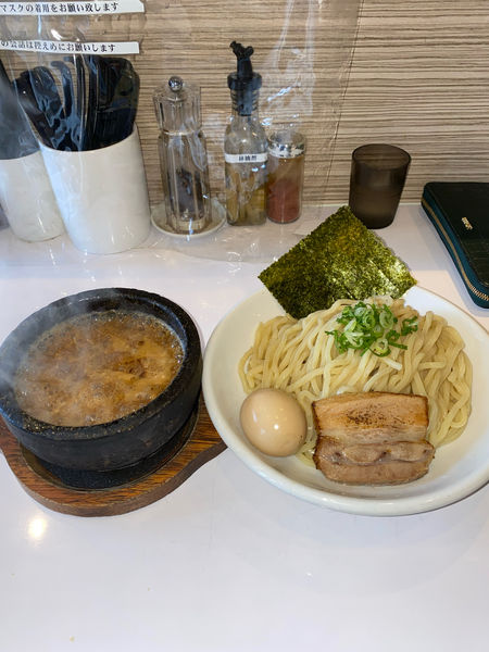 「辛刺激つけ麺味玉大盛3辛¥1,000円」@ぶっと麺 しゃにむにの写真