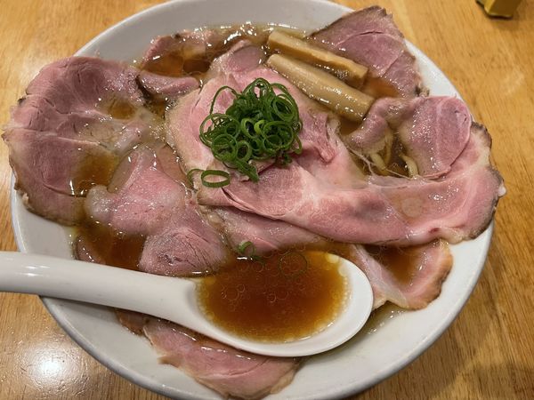 「丸鶏　特製」@中華そば ココカラサキゑの写真