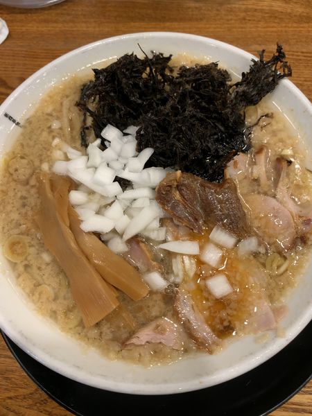 「背脂醤油らーめん（830円）」@新潟長岡らーめん みずさわ 東川口店の写真