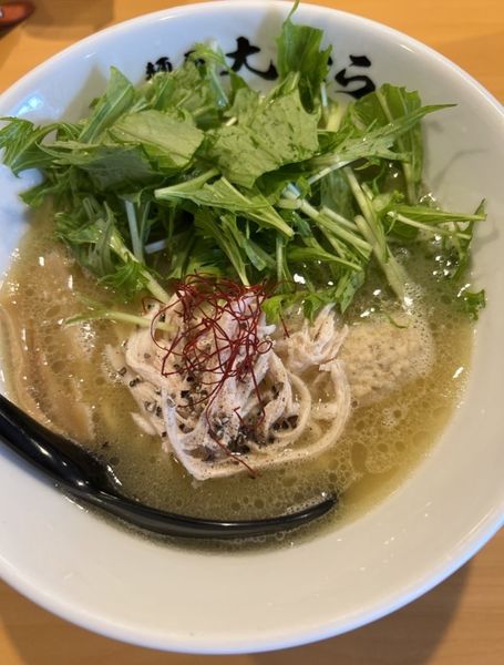 「鷄白湯そば塩」@麺屋大むらの写真