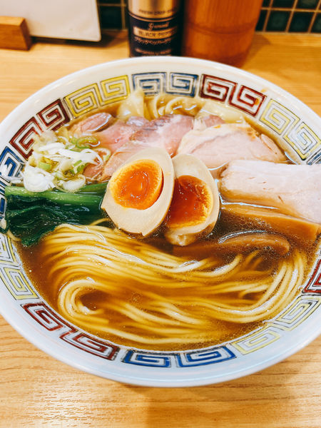 「特製中華そば」@ほっこり中華そば もつけの写真