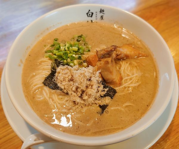 「天然鯛白湯【石神限定】」@二代目 白神の写真