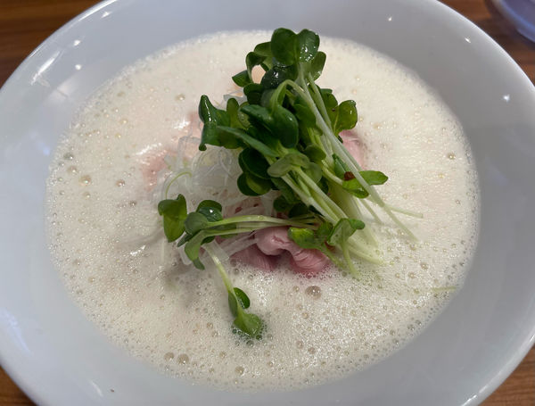 「鶏泡白湯(塩)」@麺匠 麦之助の写真