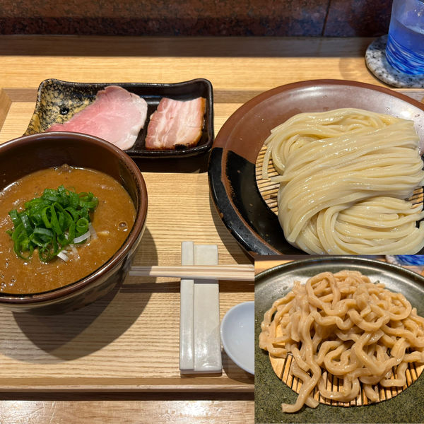 「つけめん並＋全粒粉麺」@中華蕎麦 とみ田の写真