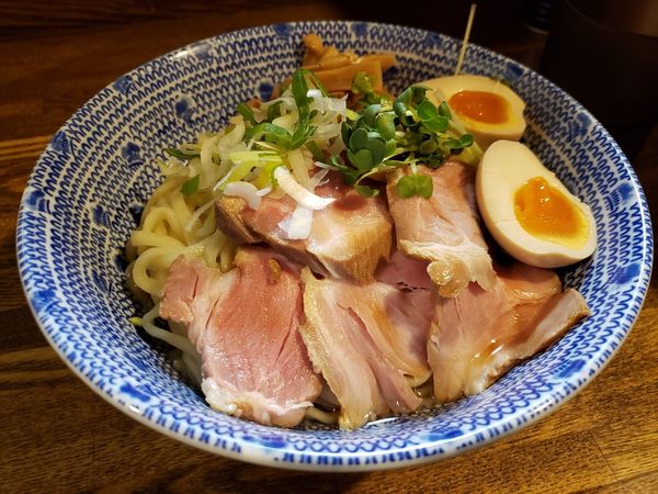 「油そば大盛　特増し」@燦燦斗の写真