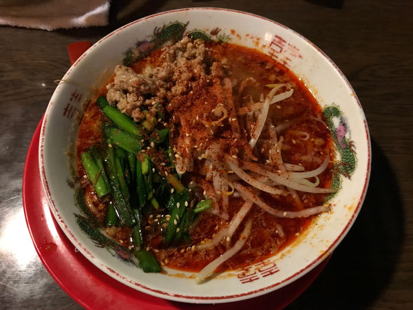 「四川屋台担担麺　780円」@屋台担担麺 たぶっちゃんの写真