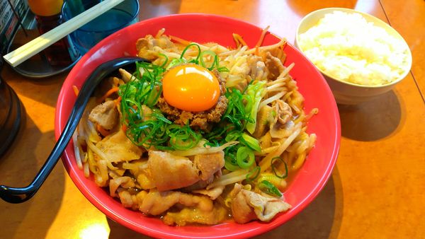 「肉そば(肉増し)」@らぅめん助屋 本店の写真