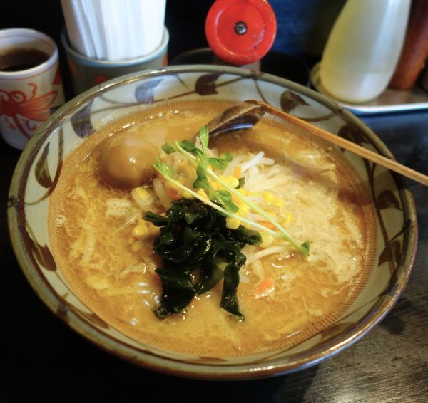「味噌一（太麺）」@味噌一 大原店の写真