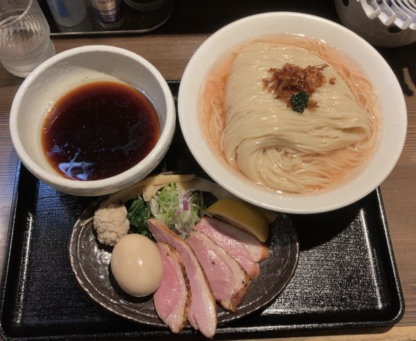 「特製鴨出汁手揉み醤油つけ蕎麦」@鴨出汁中華蕎麦 麺屋yoshikiの写真