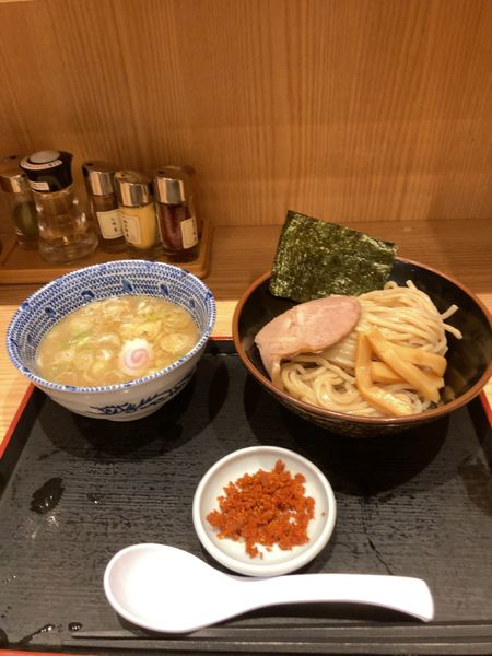 「赤辛つけめん　小　790円」@舎鈴 北朝霞駅前店の写真