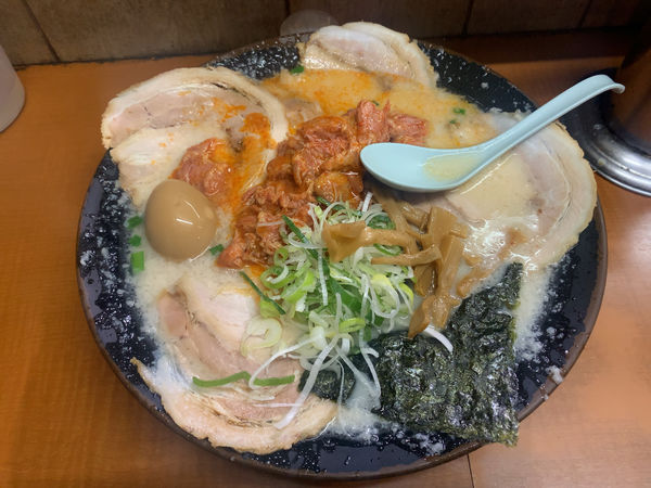 「ダブル」@屋台ラーメンとんこつ貴生 稔台店の写真