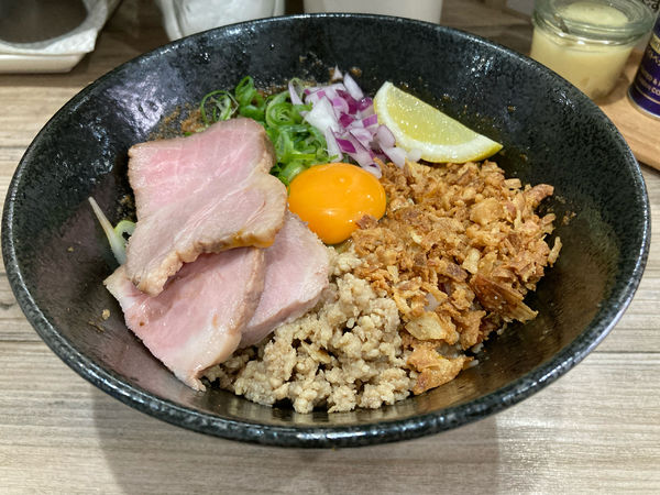 「えびまぜそば」@徳島NOODLE ぱどるの写真