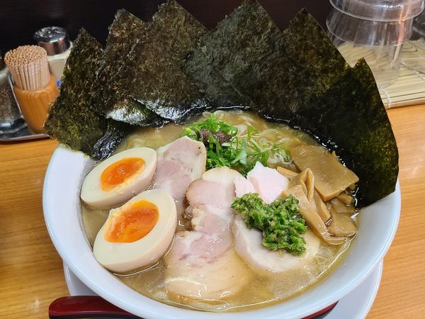 「カマス炊き塩ラーメン」@中華そば 半ざわの写真