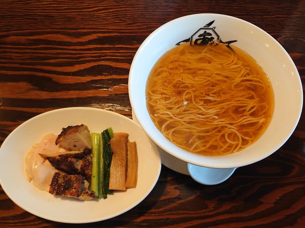 「鶏塩上湯麺(950円)」@麺屋 あごすけの写真