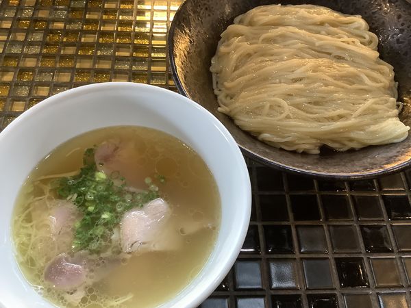「塩つけ麺」@町田汁場 しおらーめん進化 中山店の写真