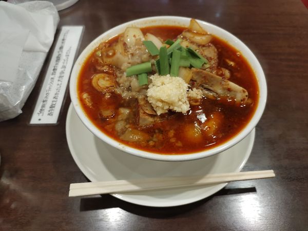 「ウマ辛スタミナ濃厚中華そば」@濃厚中華そば スタミナ軒の写真