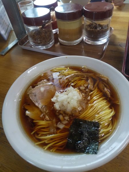 「ラーメン(大)750円」@みんみんラーメンの写真
