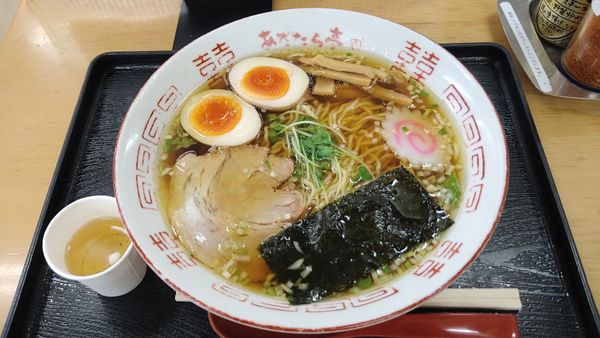 「あだたらラーメン 煮卵入り¥830-」@お食事処 あだたら亭の写真