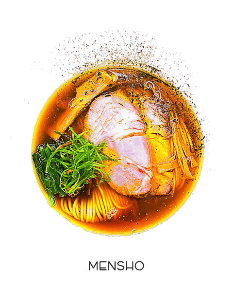 「醤油らぁめん」@MENSHOの写真