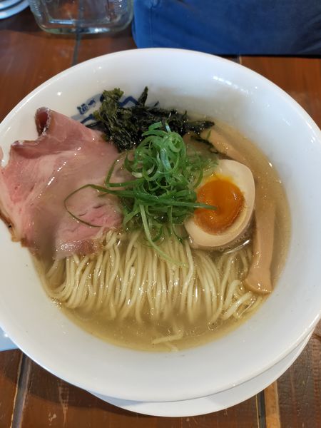 「磯潮らぁめん」@麺づくり 蒼空 本店の写真