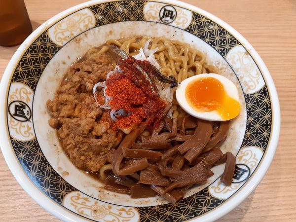 「煮干油そば」@どうけん 新百合ヶ丘マプレ店の写真