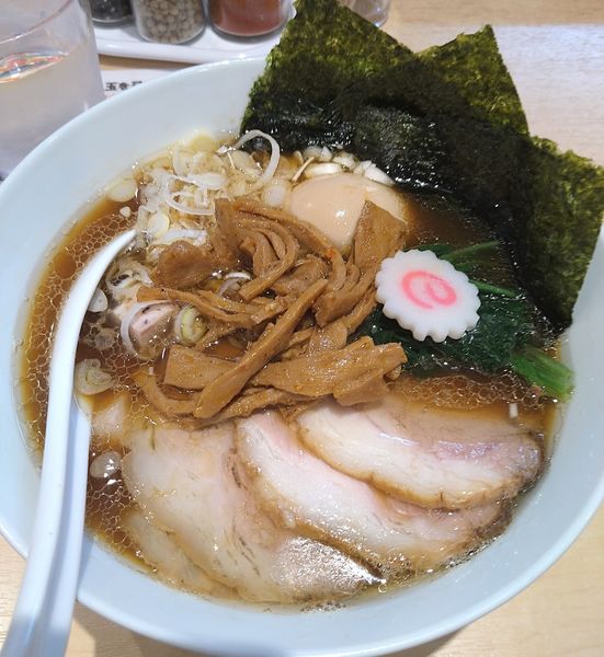 「特製醤油ラーメン」@中華そば 結。の写真