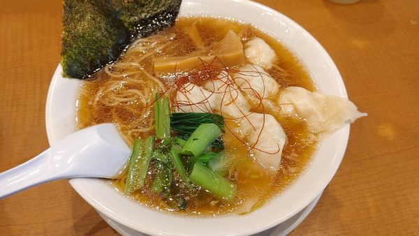 「期間限定　海老雲呑」@二代目丸源 松本店の写真