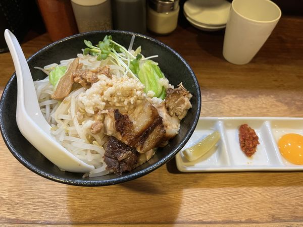 「ぎん特製油そば（大盛）」@麺座ぎんの写真