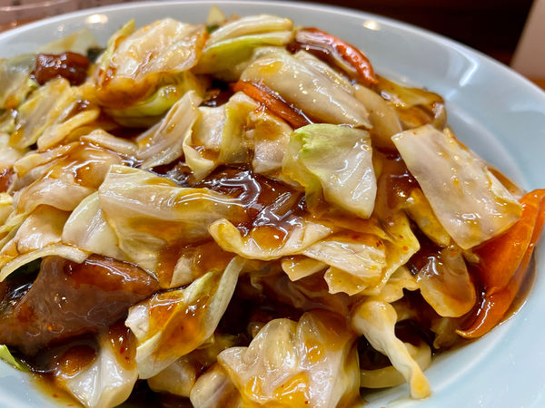 「源丸冷やし　大盛り」@麺屋 源丸の写真