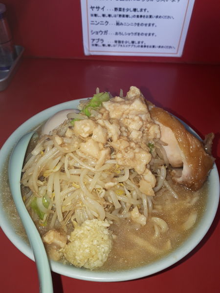 「ラーメン　味玉トッピング」@ラーメン すくえ屋の写真