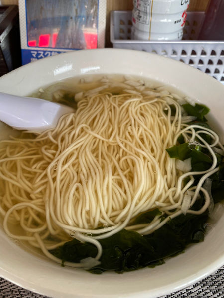 「わかめタンメン　￥550」@花水ラオシャン 田村店の写真