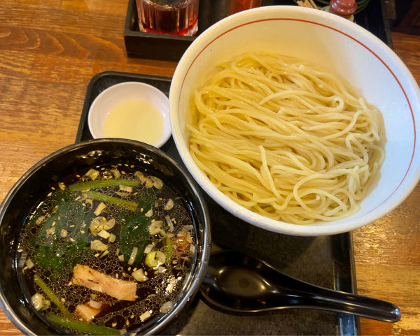 「ひやあつ十八番（しょうゆ）850円」@上本町 麺乃家の写真