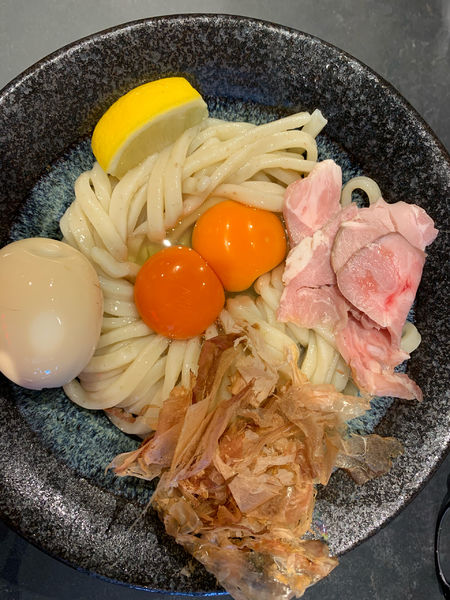 「タマゴかけ麺ゴッド　麺大盛り」@Noodle Atelier 有象無象の写真