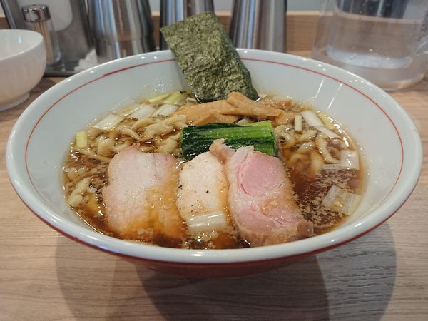 「手揉み中華そば【醤油】」@麺処 にし尾の写真