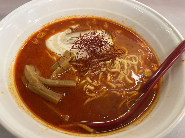 「激辛味噌ラーメン　3辛」@柳明館 浦和店の写真