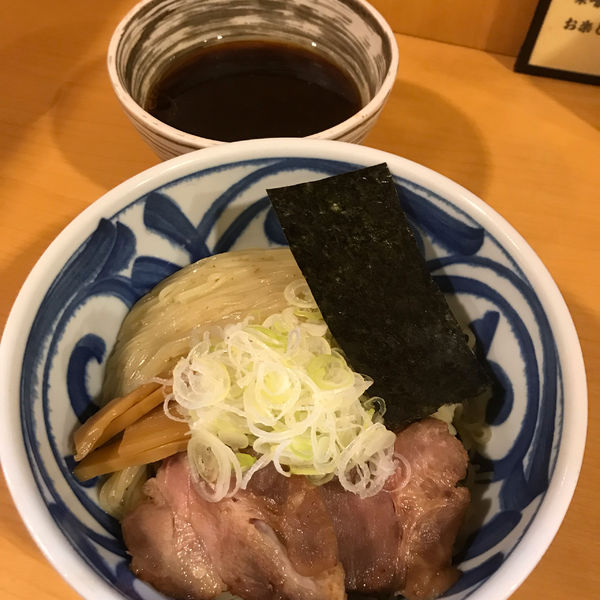 「鶏ダシ醤油つけ麺（大）」@麺処 富士松の写真