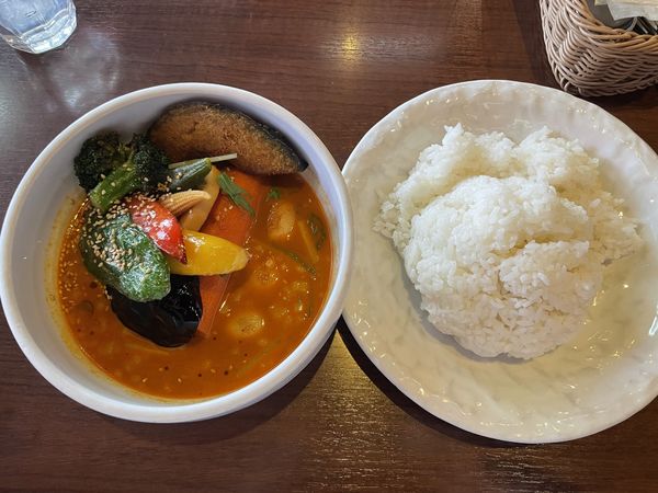 「ベジタブルスープカリー」@SHANTi 渋谷店の写真