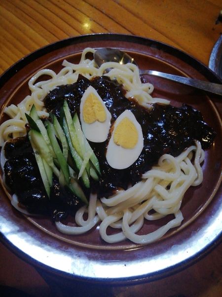 「チャジャンメン」@韓国家庭料理 どらじの写真