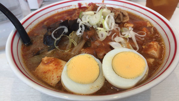 「五目蒙古タンメン　辛6　￥900」@蒙古タンメン 中本 船橋店の写真