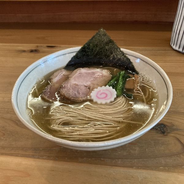 「だしそば【しお】」@だし・麺 未蕾の写真