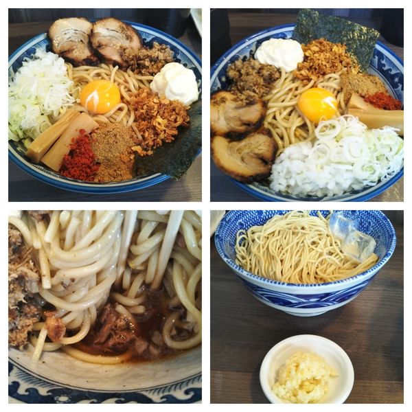 「冷やしまぜそば特盛➕ニンニク➕無料マヨ」@狼煙 〜NOROSHI〜の写真