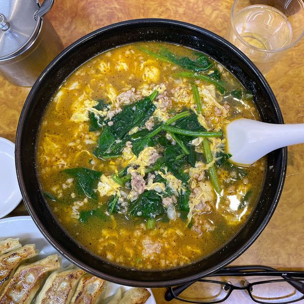 「ニンニクタンタン麺」@石狩亭の写真