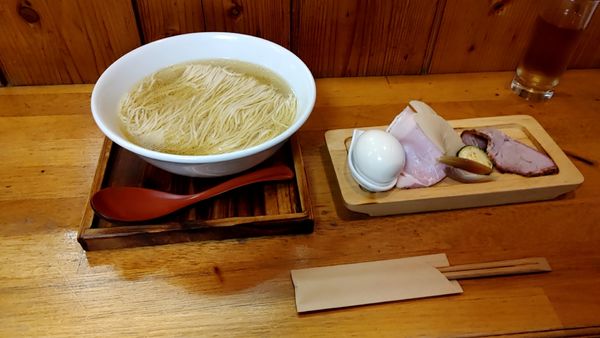 「青山椒塩そば」@麺栞 みかさの写真