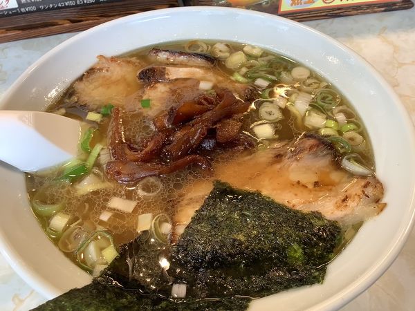 「チャーシューメン　1050円」@拉麺屋 日昇亭の写真