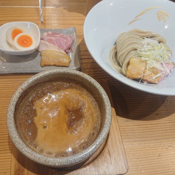 「小麦香る特製濃厚つけ麺1200円」@麦の道 すぐれの写真