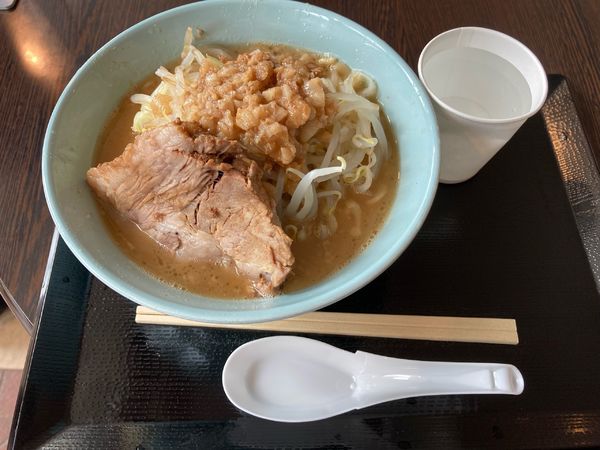 「俺道ラーメン(アブラカラメ)」@俺の生きる道 東京競馬場店の写真